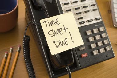 Resolving Time Sheet Issues