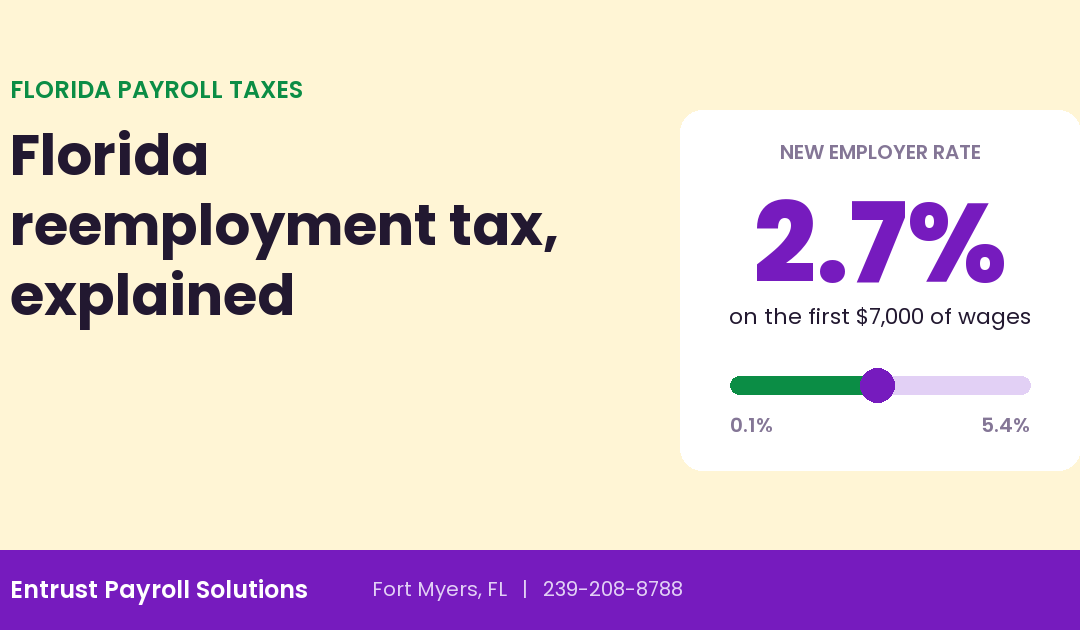 Florida Reemployment Tax: Rates, Who Pays and How It Works